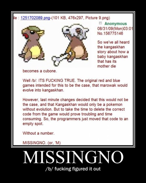 Pokémon Conspiracy Theorys?